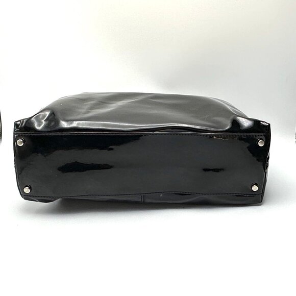 Large Kate Spade Patent Leather Chain Shoulder Bag — Gold Hardware — GUC - Picture 4 of 15